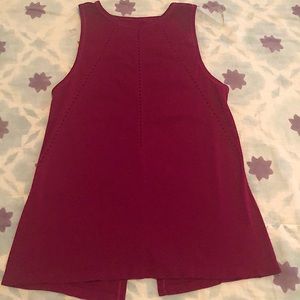 Athleta High-neck Split-back Tank sz XS